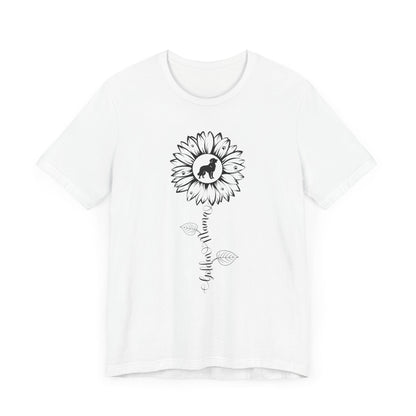 Golden Mama Sunflower T-Shirt T-Shirt White / S